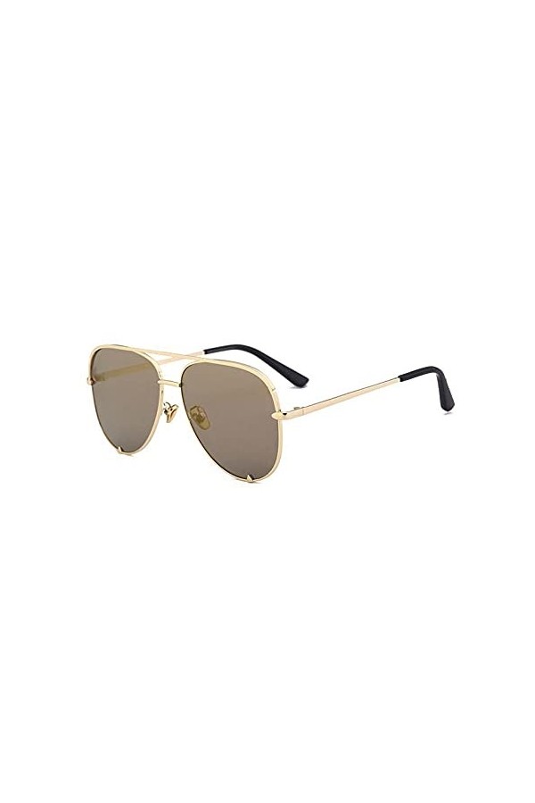 U/N Lunettes de Soleil Vintage pour Femmes Lunettes de Soleil Pilotes Classiques Lunettes de Soleil Tendance de Luxe pour Fem