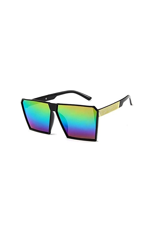 U/N Lunettes de Soleil carrées surdimensionnées pour Femmes, Lunettes de Soleil à la Mode Classique, Lunettes de Soleil à Des
