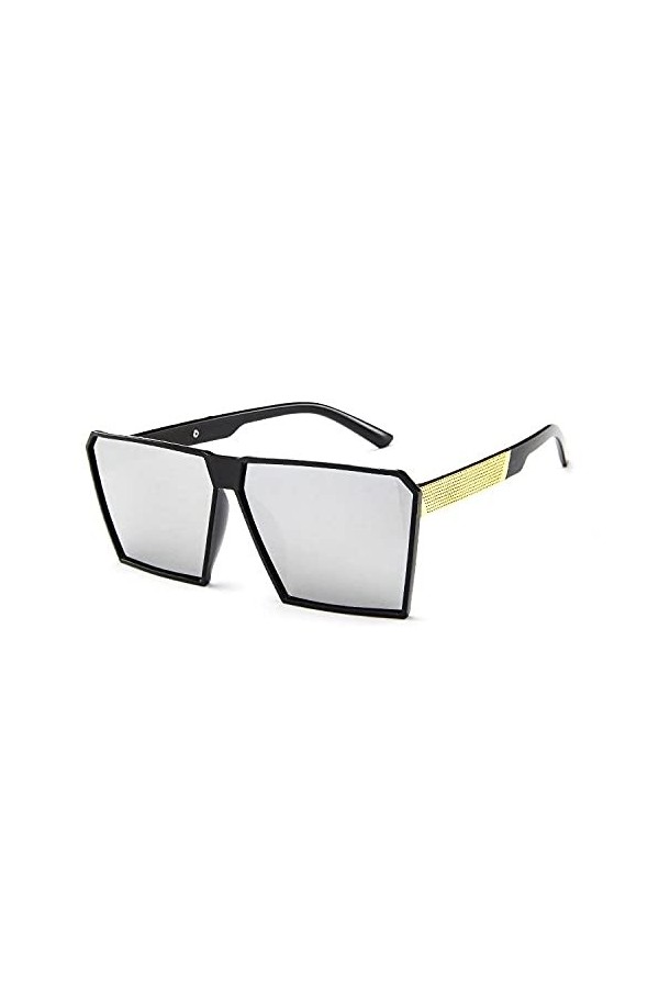 U/N Lunettes de Soleil carrées surdimensionnées pour Femmes, Lunettes de Soleil à la Mode Classique, Lunettes de Soleil à Des