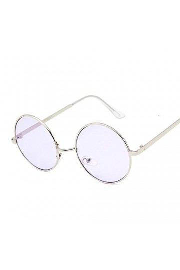 U/N Lunettes de Soleil Rondes Classiques Hommes Femmes surdimensionnées Lunettes de Soleil Roses Dames Nuances océan lentille
