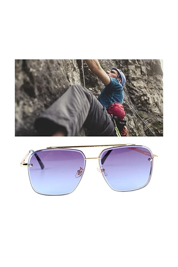 Shipenophy Lunettes de Soleil, Protection UV, Lunettes de Soleil à la Mode, Réglables, Légères, Polyvalentes pour lextérieur