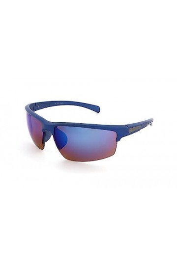 Basley Lunettes de Soleil Sportives Unisexes 8187-s-34, Bleu, Taille Unique Homme