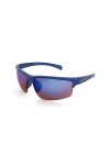 Basley Lunettes de Soleil Sportives Unisexes 8187-s-34, Bleu, Taille Unique Homme