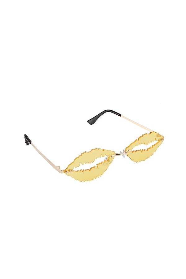 GALPADA 1 Pc Des Lunettes De Soleil Lunettes De Soleil De Quai Pour Femmes Lunettes De Soleil Irrégulières Lunettes Élégantes