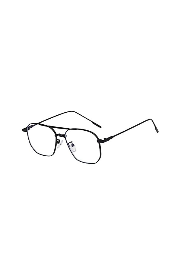 Dorjuli Lunettes de soleil Y2k sans monture polarisées rétro lunettes de soleil rondes classiques UV été lunettes de soleil p