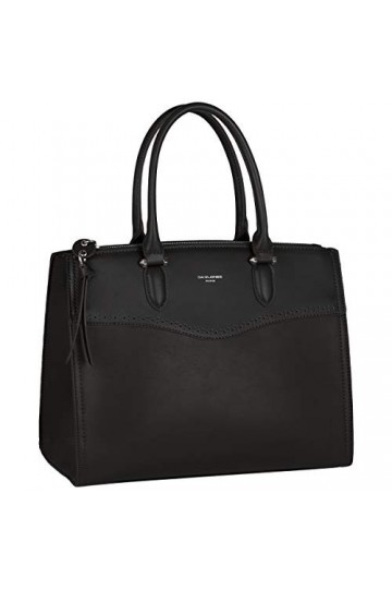 David Jones - Grand Sac à Main Femme - Cabas Fourre-Tout Cuir PU Porté Epaule Bandoulière - Tote Shopper Satchel Bag Elégant 
