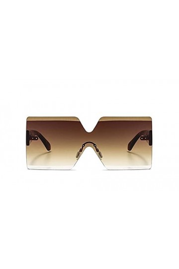 U/N Lunettes de Soleil carrées surdimensionnées Lunettes de Soleil pour Femmes Lunettes de Soleil Mode Grand Cadre Lunettes d