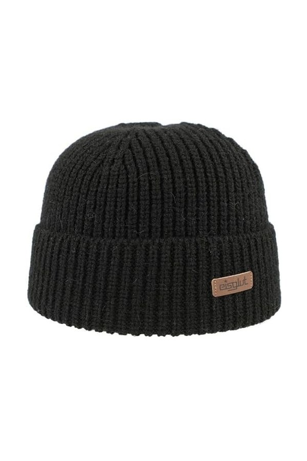 Eisglut Portlando Bonnet, Noir, Taille Unique Mixte