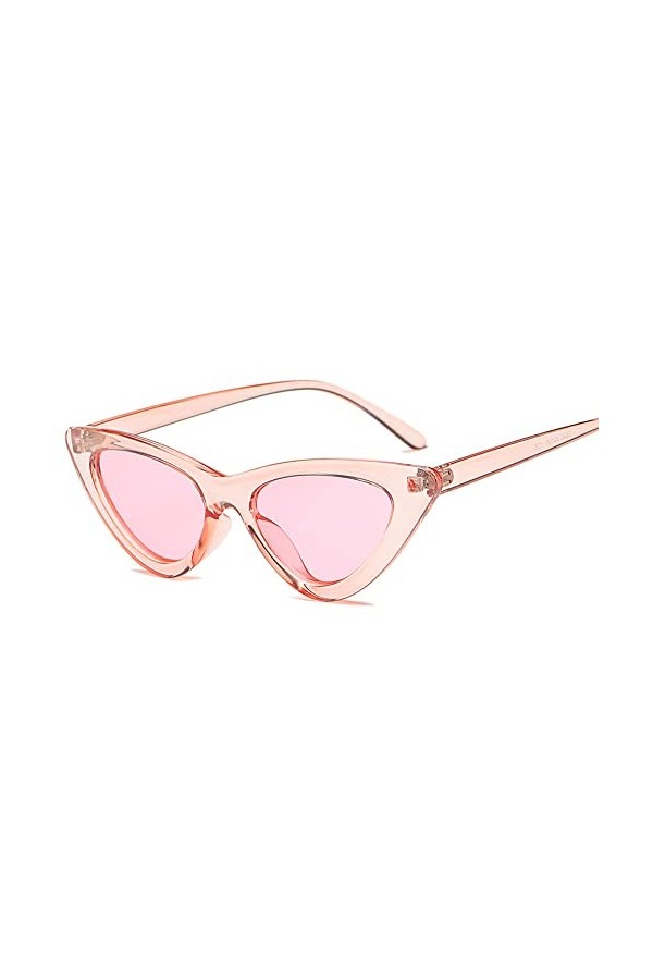 2023 Nouvelles Femmes Lunettes De Soleil Yeux De Chat Mode Simple Vintage Couleur Bonbon Nuances à La Mode Luxe Uv400 Protect