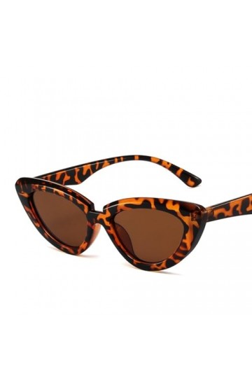 Lunettes De Soleil œil De Chat Pour Femmes, Petites Montures, à La Mode, Nuances Colorées, Uv400 De Sol, Nouvelle Collection 