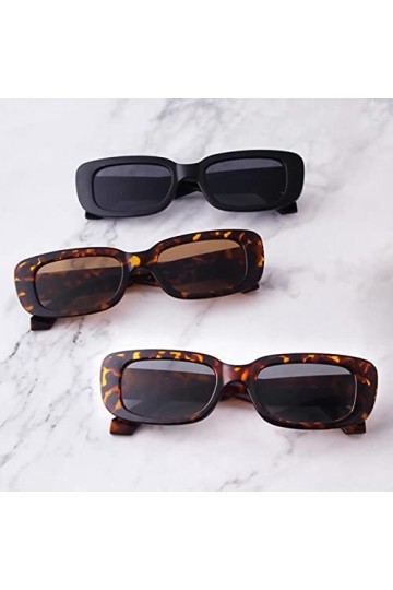 Nouveau Rectangle Lunettes de Soleil Style Femmes&nbsp;Lunettes de Soleil Homme Femme Marque Designer Candy Couleurs Petit Carré