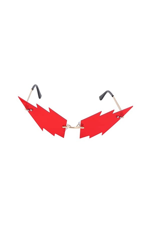 Vaguelly 1 Pc Lunettes Drôles Farce Accessoires Lunettes Accessoires De Farce Lunettes De Soleil Sans Monture Lunettes De Sol