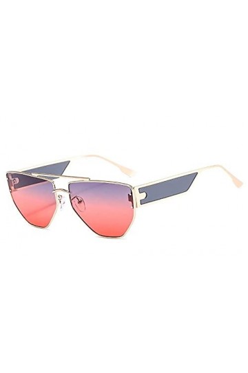 U/N Lunettes de Soleil Tendance Femmes dégradé Clair Nuances Lunettes Lunettes de Soleil Vintage Femme Vintage Cadre carré en