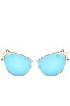 U/N Lunettes de soleil de luxe femmes rétro Vintage lunettes de soleil pour femmes femmes dames lunettes de soleil miroir-5