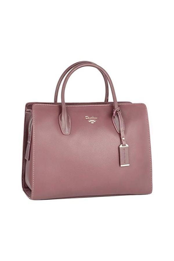 David Jones - Grand Sac à Main Femme - Cabas Fourre-Tout Cuir PU - Sac Multi Poche Plusieurs Compartiments Porté Epaule Bando