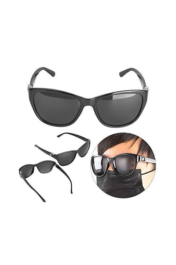 BOLORAMO Lunettes de Soleil pour Femmes, Lunettes de Soleil polarisées Confortables avec Plaquettes de Nez intégrées avec boî