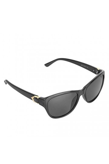 SALALIS Lunettes de Soleil polarisées, Lunettes de Soleil Vintage Confortables pour Femmes avec boîte à Fermeture éclair pour