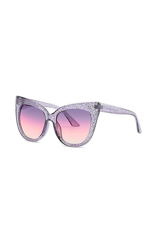 U/N Lunettes de Soleil léopard Rouges pour Femmes Lunettes à dégradé de Mode Lunettes de Soleil Vintage pour Femme-6