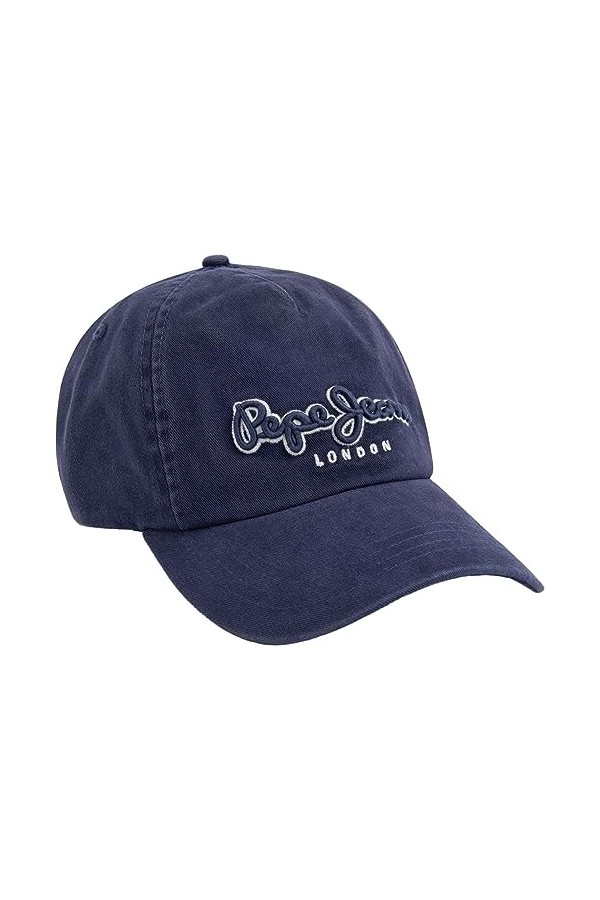 Pepe Jeans Téba Casquette, Bleu Dulwich , Taille Unique Femme