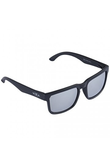 W:O:A – Wacken Open Air Lunettes de soleil Bunner, protection UV400 CAT 3, pochette de transport, noir mat