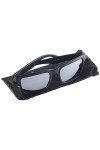 W:O:A – Wacken Open Air Lunettes de soleil Bunner, protection UV400 CAT 3, pochette de transport, noir mat