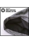 Chapeau Homme Tombant Coton Bio - Bonnet Chimio Femme Ete Refroidissement Beanie Mode Hipster Grand Doux Bleu Ligne