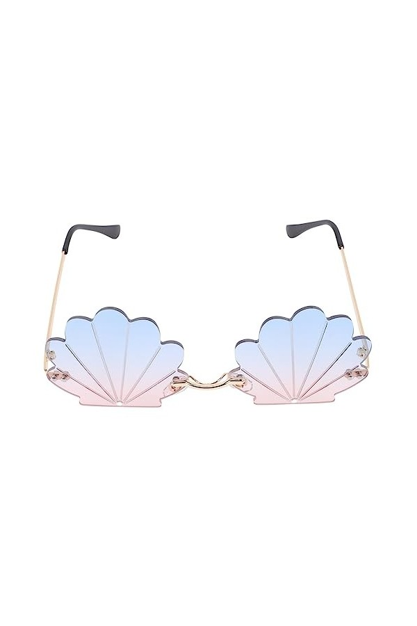 ABOOFAN Lunettes Sans Monture Femmes De Lunettes De Soleil À La Mode Lunettes Claires Lunettes De Soleil DÉté Partie Lunette