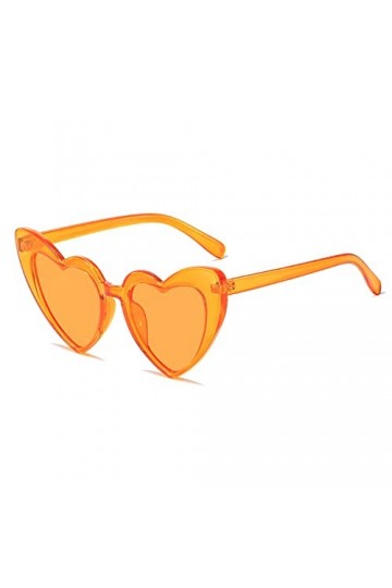 Petits Cadres Coeur Lunettes De Soleil pour Femmes Nouvelle Mode Punk Multicolore Lunettes De Soleil Femme Vintage Nuances Lu