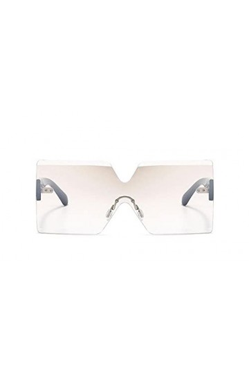 U/N Lunettes de Soleil carrées surdimensionnées Lunettes de Soleil pour Femmes Lunettes de Soleil Mode Grand Cadre Lunettes d