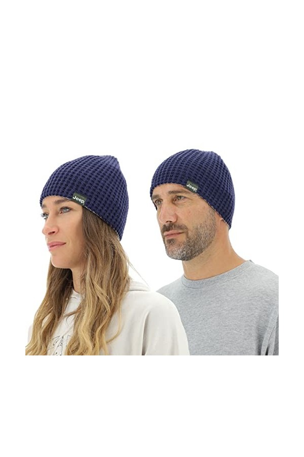 Jeep O102597-E846 J Reversible Tricot Hat J22W Unisexe Agave Green/Light GR UNI