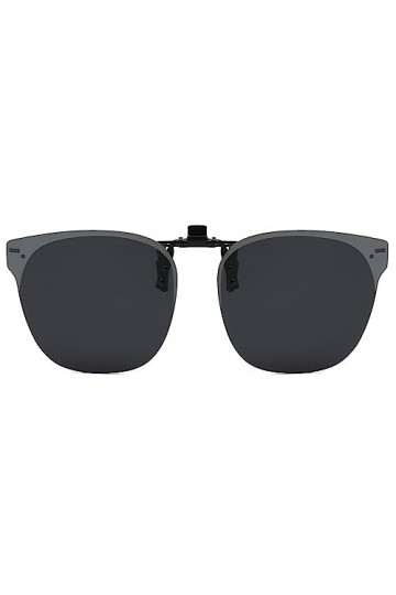 LJCZKA Clip Lunettes de Soleil Polarisées Homme Femme, Lunettes de Soleil Polarisées à Clipser Lunette Polarisante Peche Prot