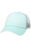 Hurley W Icon Script Trucker Bonnet, Celestial Teal, Taille Unique Femme