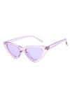 BOUACOUA Œil de Chat Lunettes de Soleil pour Femmes Protection UV400 Retro Vintage Cat Eye Sunglasses