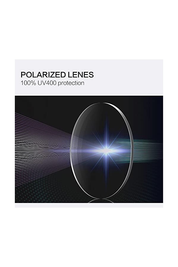 ZENOTTIC Lunette de soleil polarisé Rétro Classique Ronde Rétro Lunettes de soleil UV400 Cadre&nbsp;Homme Femme