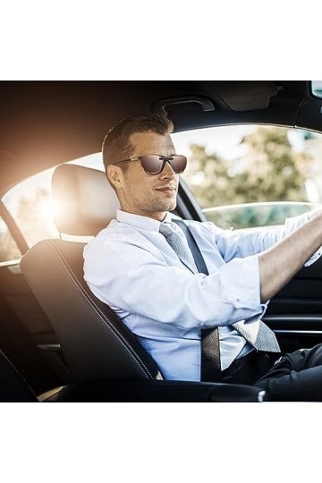 Wohlstand 4 Pièces Clip Solaire pour Lunettes De Vue, Clip Lunettes de Soleil, Clip Lunettes Polarisant, Lunettes de Soleil p