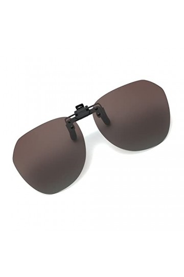 Long Keeper Clip Lunettes de Soleil Polarisées Femme Homme, Clip Solaire pour Lunettes de Vue pour Conduite Peche