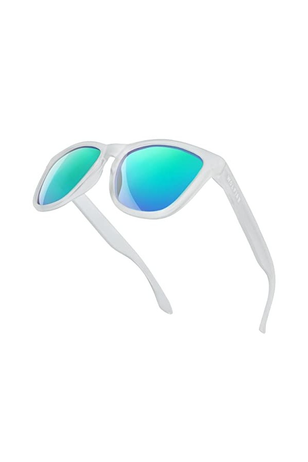 WOLFIRE WF lunettes de soleil homme polarisées, lunette de soleil femme | lunettes polarisées avec filtre UV 400 100% de prot
