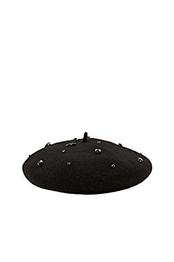 ESPRIT 112ea1p310 Bonnet, 001/Noir, Taille Unique Femme