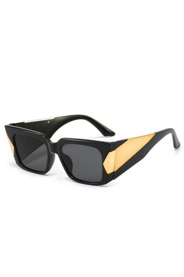 Nouvelle Mode Lunettes De Soleil Carrées Femmes Vintage Punk Lunettes De Soleil Hommes Uv400 Rétro Nuances Tendance Femmes Lu