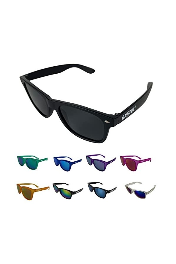 gr8ful® Lunettes de soleil pour homme et femme | Lunettes de soleil rétro pour lextérieur, la randonnée, la marche, le golf,