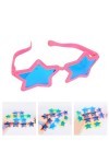 Mumuve Lunettes de soleil de mariage attrayantes pour adultes, carnavals, boîte de nuit, prise de photo, lunettes de soleil p