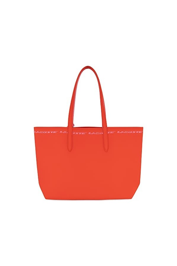 Lacoste Sac Cabas Réversible Anna Seasonal Femme Corrida Reseda