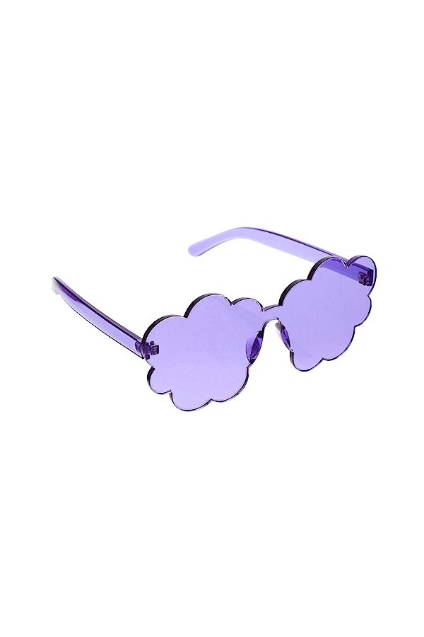 NUOBESTY Lunettes Sans Monture à Fleurs Lunettes De Mode Pour Femmes Lunettes De Soleil Pour Femmes Lunettes De Soleil De Qua