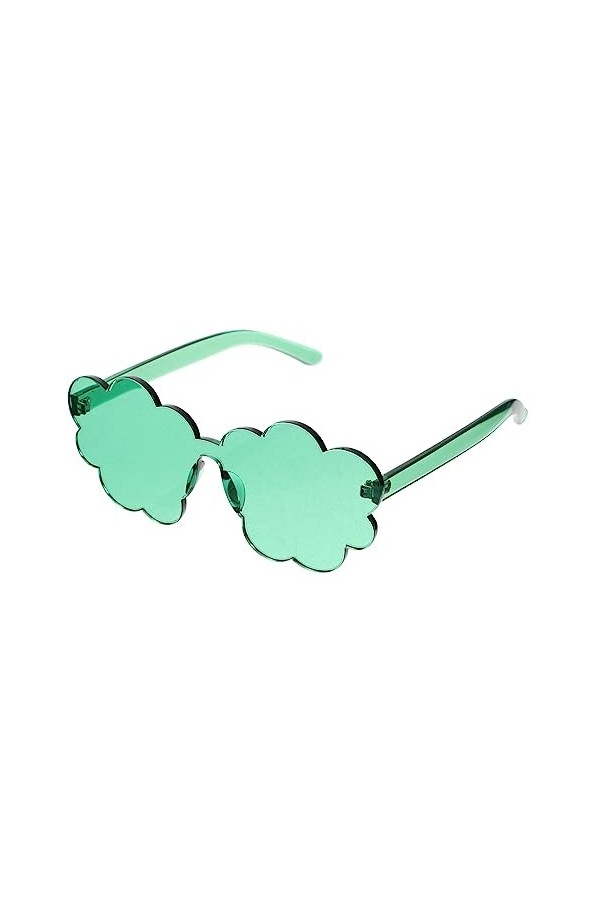 NUOBESTY Lunettes Sans Monture à Fleurs Lunettes De Mode Pour Femmes Lunettes De Soleil Pour Femmes Lunettes De Soleil De Qua