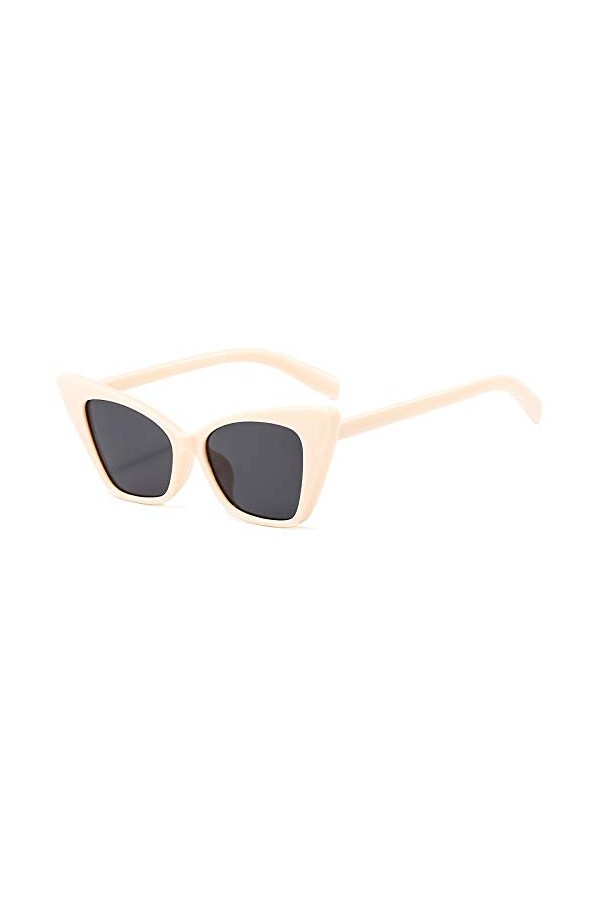 ADE WU Vintage Cat Eye lunettes de soleil mode rectangulaire femmes lunettes de soleil Cat Eye lunettes de soleil avec protec