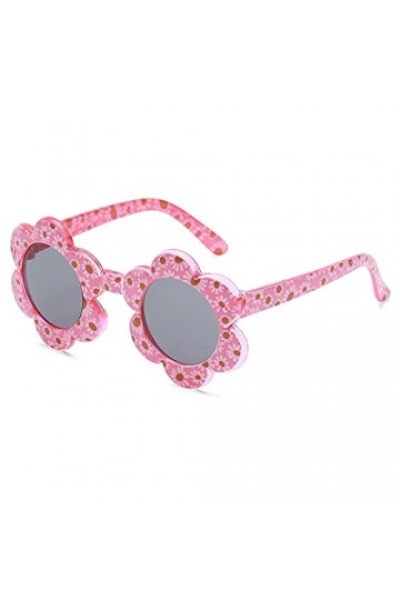 WQZYY&ASDCD des Lunettes De Soleil Femme Homme Dessin Animé Belles Fleurs Colorées Lunettes De Soleil Lunettes De Haute Quali