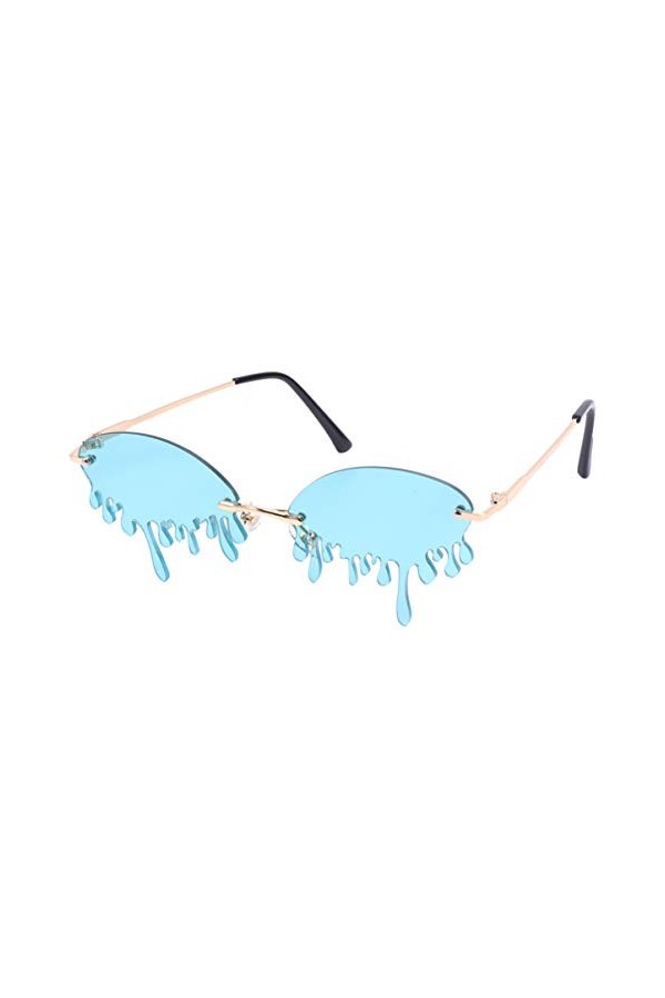SEWACC 1 Pc Lunettes De Soleil Personnalisées Lunettes De Bal Lunettes De Vue En Métal Lunettes De Soleil Tendance Pour Femme