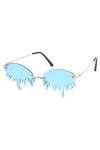 SEWACC 1 Pc Lunettes De Soleil Personnalisées Lunettes De Bal Lunettes De Vue En Métal Lunettes De Soleil Tendance Pour Femme