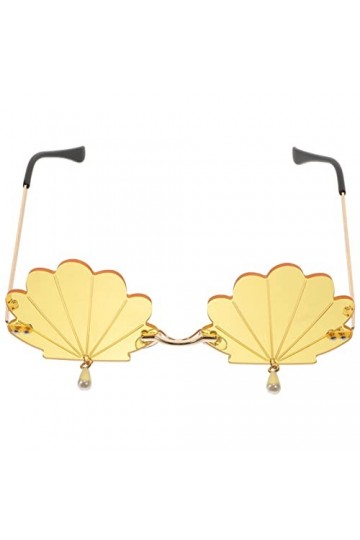 Amosfun Des Lunettes De Soleil Lunettes De Soleil Femme Lunettes De Soleil Amusantes Sans Monture Lunettes De Soleil De Fête 