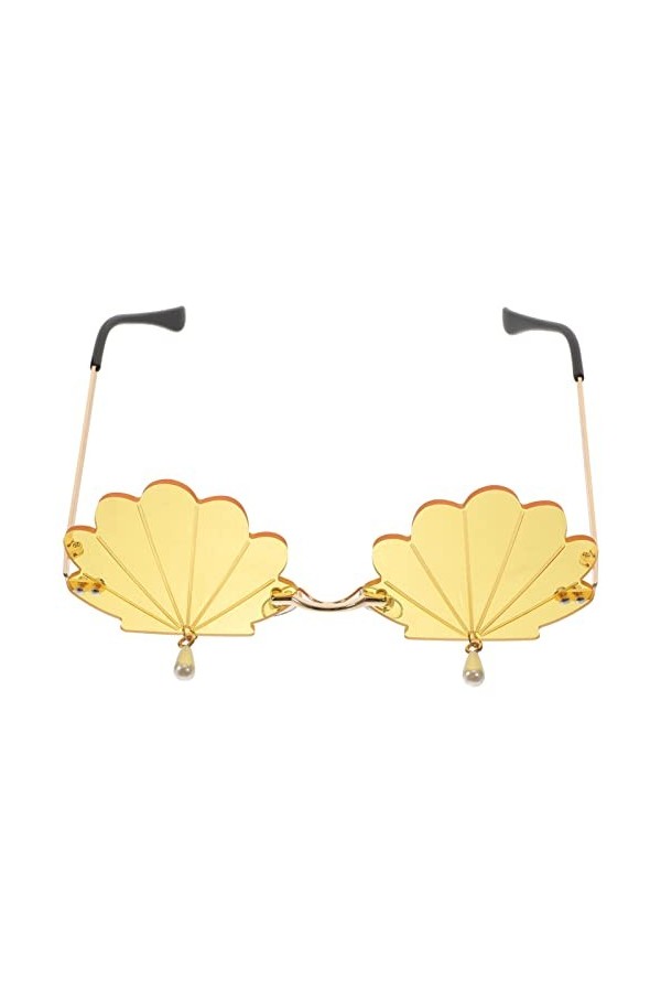 Amosfun Des Lunettes De Soleil Lunettes De Soleil Femme Lunettes De Soleil Amusantes Sans Monture Lunettes De Soleil De Fête 